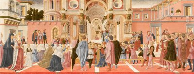 St Bernardino Preaching by Lorenzo di Pietro Vecchietta